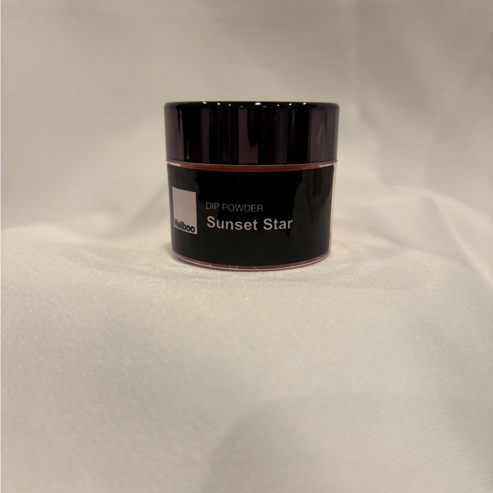 Nailboo Sunset Star Dip Powder - bright color. Beautiful for fall or summer